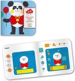 Collage di feltro - animali felici