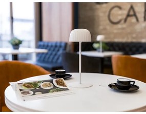 LED Lampada da tavolo ricaricabile per esterni dimmerabile VIVIEN LED/3W/5V 2700K IP54 bianco