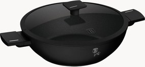 Wok con coperchio Matte Black Collection