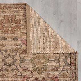 Tappeto di colore naturale in misto iuta tessuto a mano 160x230 cm Celine Jute Global – Flair Rugs