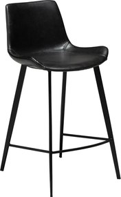 Sedia da bar in similpelle nera DAN-FORM Danimarca , altezza 91 cm Hype - DAN-FORM Denmark