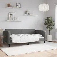 Letto da Giorno Grigio Scuro 90x190 cm in Tessutocod mxl 94643