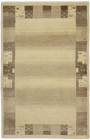 Gabbeh Tappeto 120 x 190 Beige (Indian) Annodato A Mano