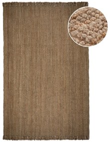Tappeto di colore naturale in iuta 300x400 cm Jute Boucle – Flair Rugs