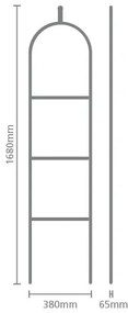 Indossatore nero in acciaio Linn Dressboy – Brabantia