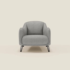 Avela Poltroncina dal comfort senza tempo in morbido tessuto impermeabile T06 grigio