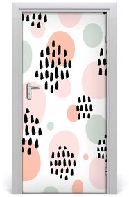 Sticker porta Background astratto 85x205 cm