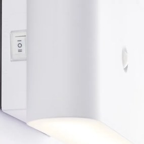 Brilliant - Lampada da parete LED ricaricabile esterna con sensore XINO LED/3W/5