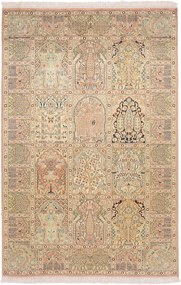 Cashmere Silk Tappeto 120 x 190 (Indian) Annodato A Mano