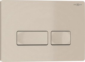 Mexen Tex 04 pulsante di scarico, beige- 6104-07