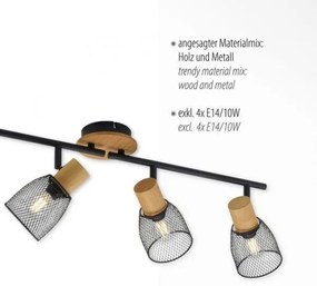 JUST LIGHT. 15194-79 - Faretto TAMIS 4xE14/10W/230V