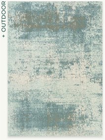 Tappeto jacquard lavabile da interno-esterno Virgin Land