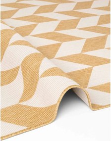 Tappeto da interno/esterno giallo ocra/color crema 160x230 cm Haringey Terrick – Ted Baker