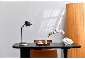 Immax 08971L - Lampada da tavolo LED dimmerabile FINCH LED/9W/12/230V marrone/oro