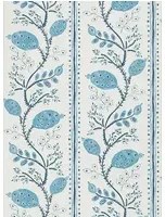 Tapete Pomegranate Trail von Nina Campbell - Indigo/ Blue