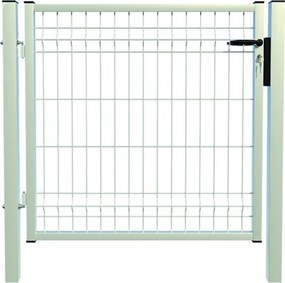 Cancelletto FERRO BULLONI Lario bianco in acciaio bianco H 100 x L 100 cm