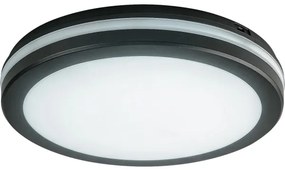 Rabalux 77035 - Plafoniera da bagno a LED INDRE LED/28W/230V IP54 nera