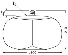 Lampadina LED VINTAGE FILAMENT E27/2,5W/230V 2700K - Osram