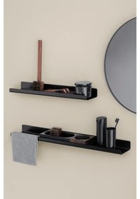 Mensola da bagno in metallo nero, lunghezza 51 cm Modo - Blomus