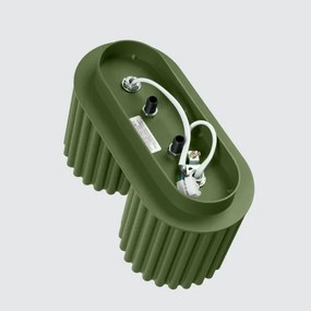 Sollux  SL.1795 - Faretto AURA 2xGU10/10W/230V verde