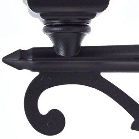 Brilliant - Lampada da esterno NISSIE 3xE27/60W/230V IP44 Nero