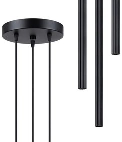 Sollux SL.1341 - Lampadario a sospensione con filo ARCHE 3xG9/8W/230V nero