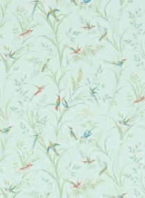 Sanderson Carta da parati Tuileries - Sage/ Multi