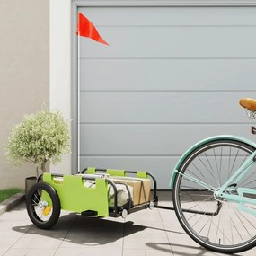 Rimorchio Da Bici Verde Oxford E Ferro /
