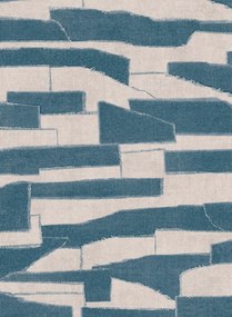 Essentials Carta da parati Gabarit - Blue/ Stone