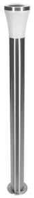 Paletto da Giardino 100cm Acciaio Inox IK06 IP54 E27 Serie DELTA Colore Inox
