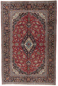 Kashan Tappeto persiano 200x300 Rosso (Iran) Annodato A Mano