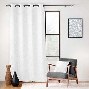 Tenda bianca in ciniglia 140x260 cm Leo – douceur d'intérieur