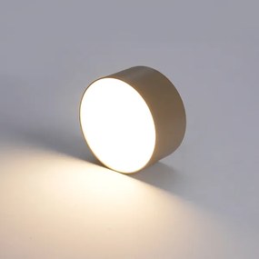Brilagi - Plafoniera da bagno a LED FORIS LED/9W/230V Ø 9 cm beige IP44