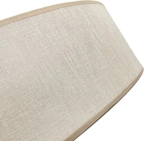 Brilagi - Plafoniera LED SIRIJA 6xE27/60W/230V diam. 80 cm beige