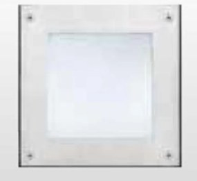 Quad 125 Led 4.5W 3000°K Copertura In Acciaio Inox