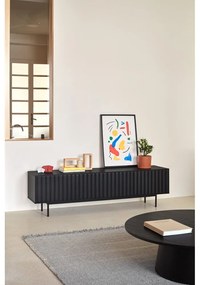 Tavolo TV nero 180x52 cm Sierra - Teulat