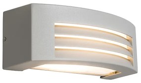 Applique da parete moderna grigia IP44 - Hurricane 1