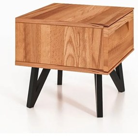 Comodino in legno di faggio Golo - The Beds