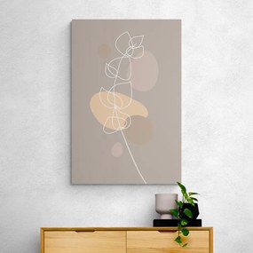 Quadro su tela – Foglia minimalista No1