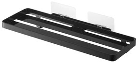 Mensola da bagno senza foratura nera opaca in acciaio Film Hook – YAMAZAKI