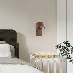 Brilagi - Applique a LED VASTO LED/3W/230V marrone