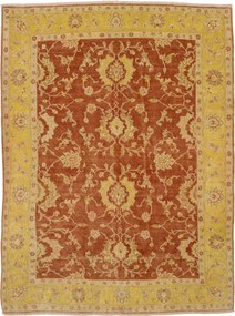 Isfahan Tappeto 340 x 250 Rosso (Iran) Annodato A Mano
