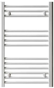 Termoarredo bianco Lazzarini 803x500 mm interasse 45 cm in acciaio