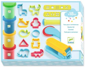 Kit di plastilina completo - rosso, verde, giallo, blu