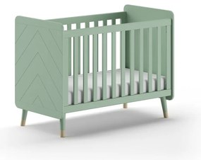Culla in legno di pino color petrolio 60x120 cm BILLY - Vipack