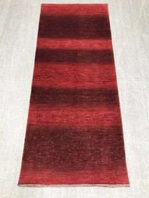Loribaft Tappeto persiano 190x80 Rosso (Iran) Annodato A Mano