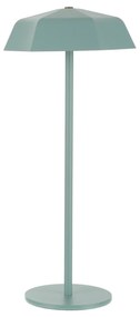 Lampada da tavolo senza fili 33 cm ombrello verde salvia