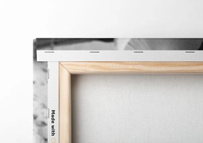 Quadro su tela – Natura morta vintage con chiave in bianco e nero