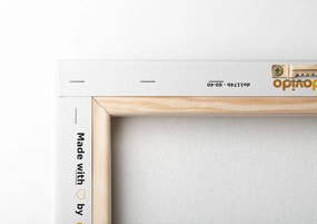 Quadro su tela – Orsetto con fiore