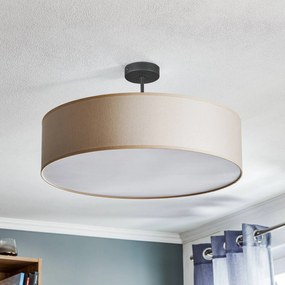 TK Lighting Plafoniera Rondo distanziata, crema Ø 60cm